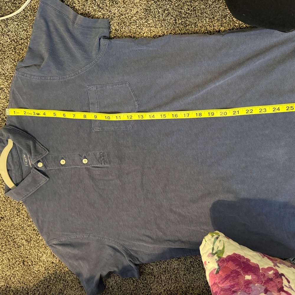 J. Crew Classic Indigo Polo Shirt - Picture 7 of 7
